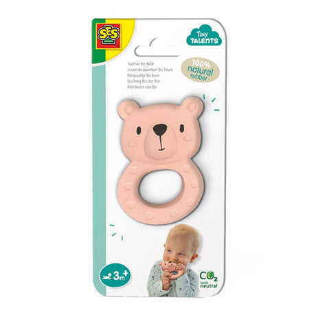 Ses tinytallents juguete mordedor bo oso - 100% caucho natural