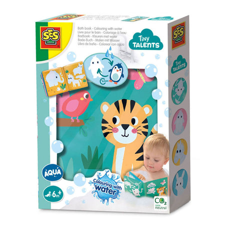 Ses creative ses tinytalentos libro de baño - colorear con agua