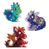 Ses creative ses cuentas termoadhesivas - dragones