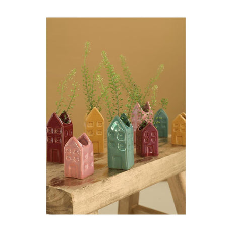 Ideas 4 estaciones florero casa amsterdam 3x3x8cm 4 surtidos