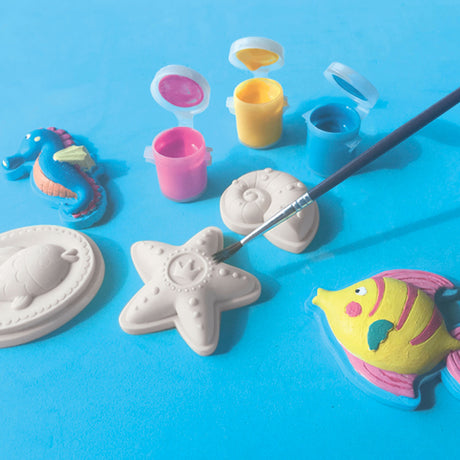 Ses creative ses casting y pintura - figuras del océano