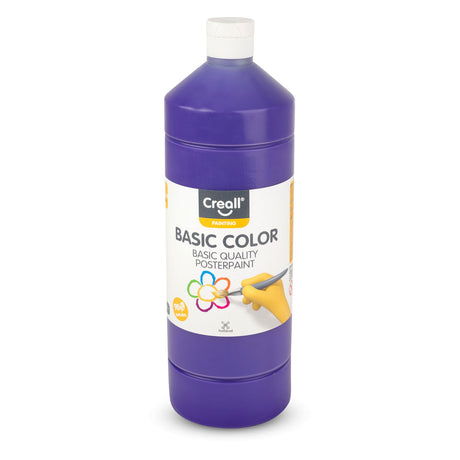 Pintura escolar Creall violeta, 1 litro