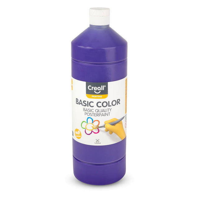 Pintura escolar Creall violeta, 1 litro