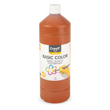 Pintura escolar Creall marrón claro, 1 litro