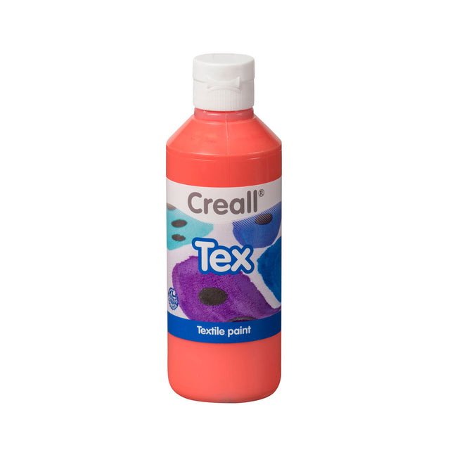 Pintura textil Creall naranja, 250ml