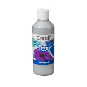 Pintura textil Creall plateada, 250ml