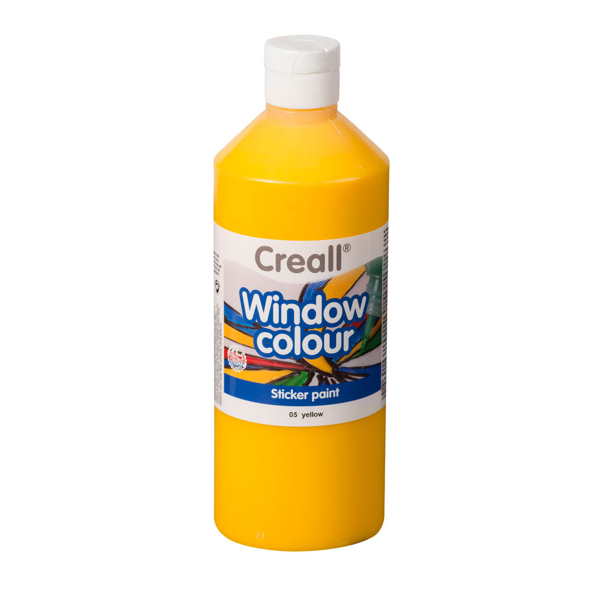 Pintura para ventanas Creall amarilla, 500ml