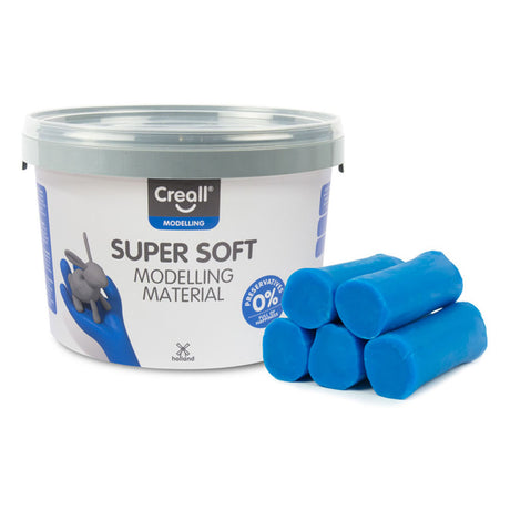 Creall arcilla supersoft azul, 1750gr.