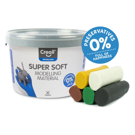 Creall colores safari de arcilla supersuave, 1750gr.