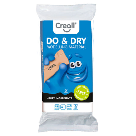 Creall do plastilina en seco terra sin conservantes, 1000gr.