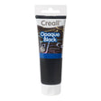 Pintura opaca Creall negra, 120ml.