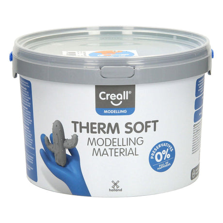 Arcilla blanda Creall therm - 5 colores de arcilla - 2000gr.
