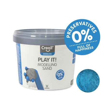 Creall play it play azul arena, 750gr.