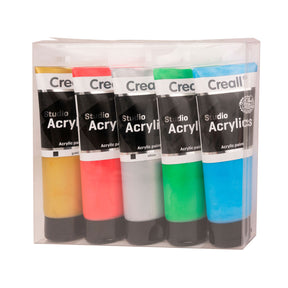 CREALL Studio Acrílico Paint Metallic, 5x120ml