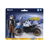 Bruder - Moto del desierto Ducati - con conductor