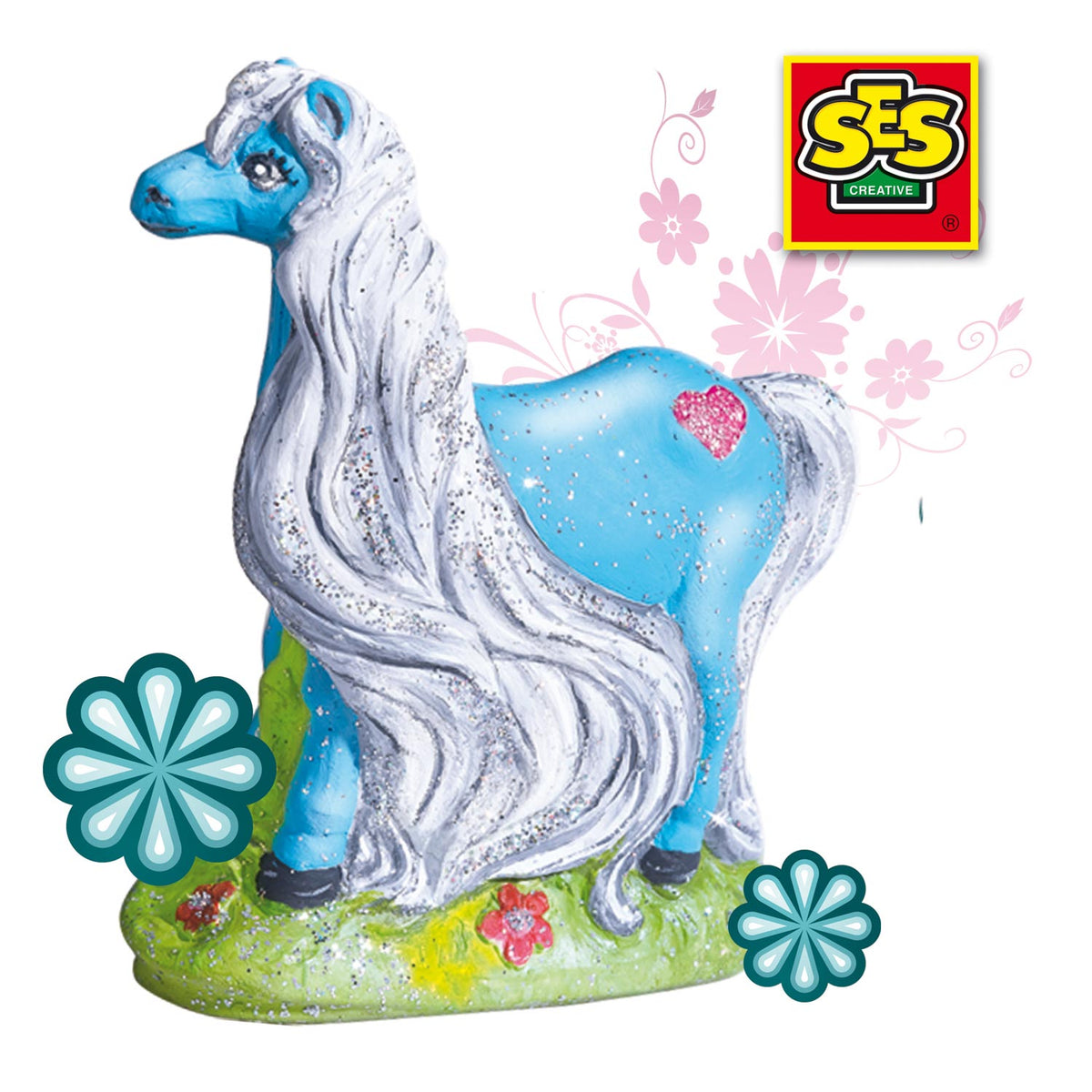 Ses yeso - caballo con melena
