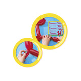 Ses creative - globos para modelar - 10 globos largos con inflador y pegatinas - haz las figuras más simpáticas