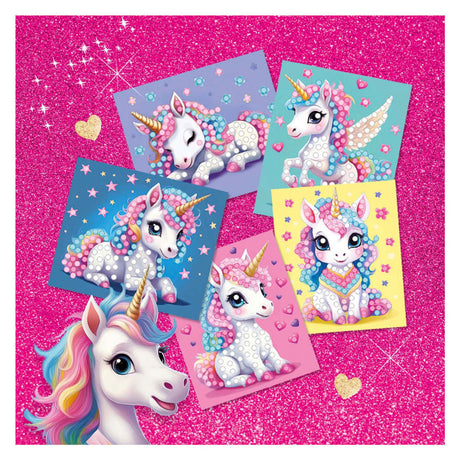 Ses creative ses diamante pintura - unicornio