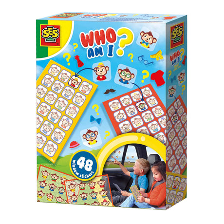 ¿Quién soy yo? - pegatina de ventana de juego de viaje