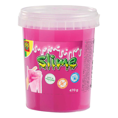 Ses creative ses slime - rosa neón 470g