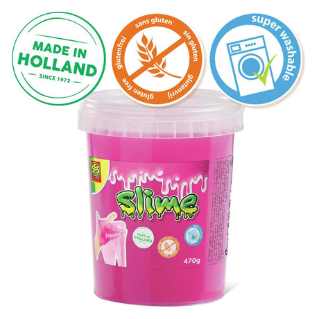 Ses creative ses slime - rosa neón 470g