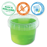 Ses creative - slime verde neón - slime en color neón brillante - slime listo para usar - jugando con slime - 140 gramos