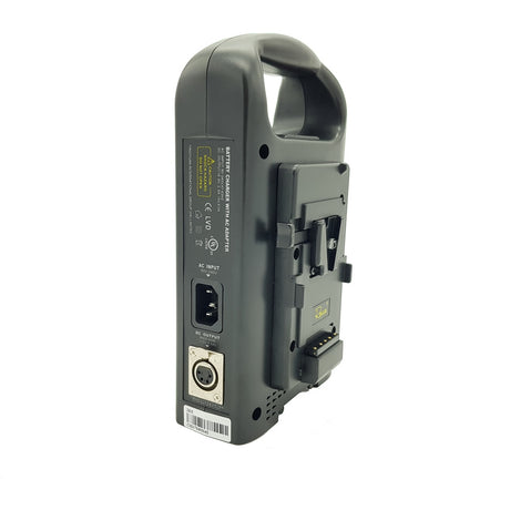 Cargador de batería doble rolux rl-2ks para batería v-mount