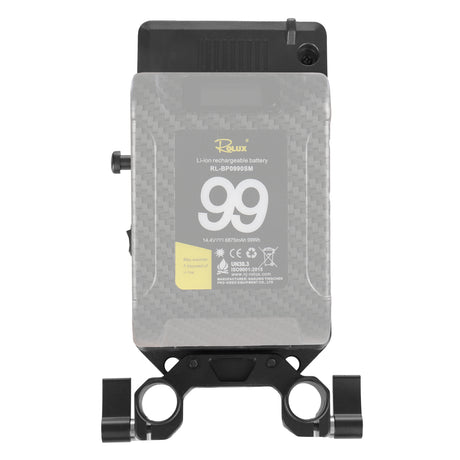 Placa de batería rolux v-mount rl-vfu3