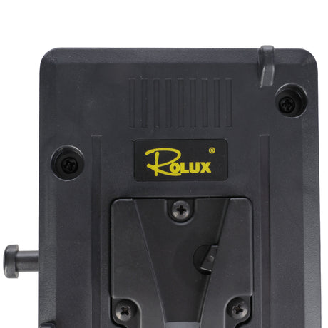 Placa de batería rolux v-mount rl-vfu3