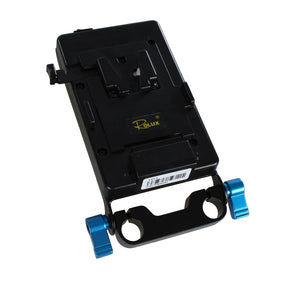 Placa de batería rolux v-mount rl-vfu1