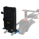 Placa de batería rolux v-mount rl-vfu1