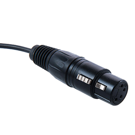 Conector hembra xlr de 4 pines Rolux con macho d-tap rl-c3