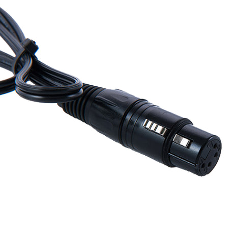 Conector hembra xlr de 4 pines Rolux con macho d-tap rl-c3