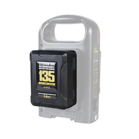 Batería inteligente rolux v-mount yc-135s 135wh 14.8v 9400mah