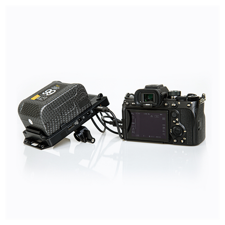 Placa de batería rolux v-mount rl-vp1