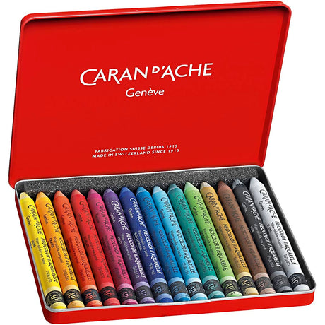Caran d'ache https: www.cchobby.nl caran-d-ache-neocolor-ii-l-10-cm-espesor-8-5-mm-varios-colores-15-piezas-1-caja
