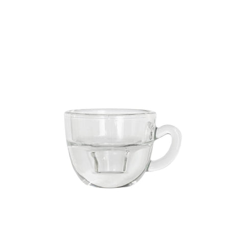 Ideas 4 estaciones portavelas café claro ø8xh5cm