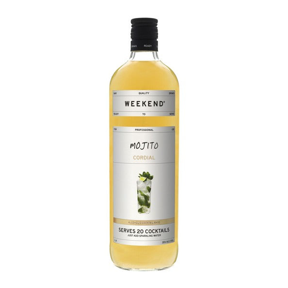 Coctel cordial de fin de semana mojito 35% (1 litro)