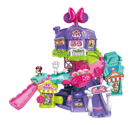 Vtech toot toot cars disney minnie's shopping paradise - regalo - juguetes educativos para bebe - 1 a 5 años