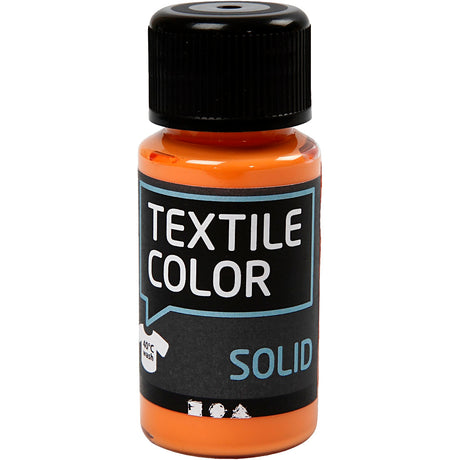 Creativ empresa textil color cubierta pintura textil - naranja, 50 ml