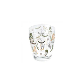 Ambiente vaso 250ml gnomos del bosque blanco