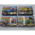 Ministeck bouwsets 4 raceauto's