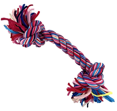 Happy pet remolcador de 2 nudos con tee giratorio