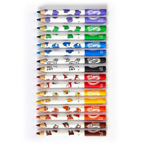 Crayola mini kids - lápices de colores gruesos, 8 uds.