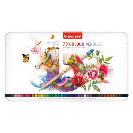 Bruynzeel lapices de colores expresión lata 72