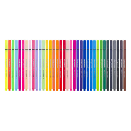 Bruynzeel juego de rotuladores finos 36 colores