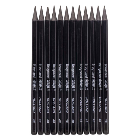 Rotulador de grafito diseño Bruynzeel 4b - 12 uds.