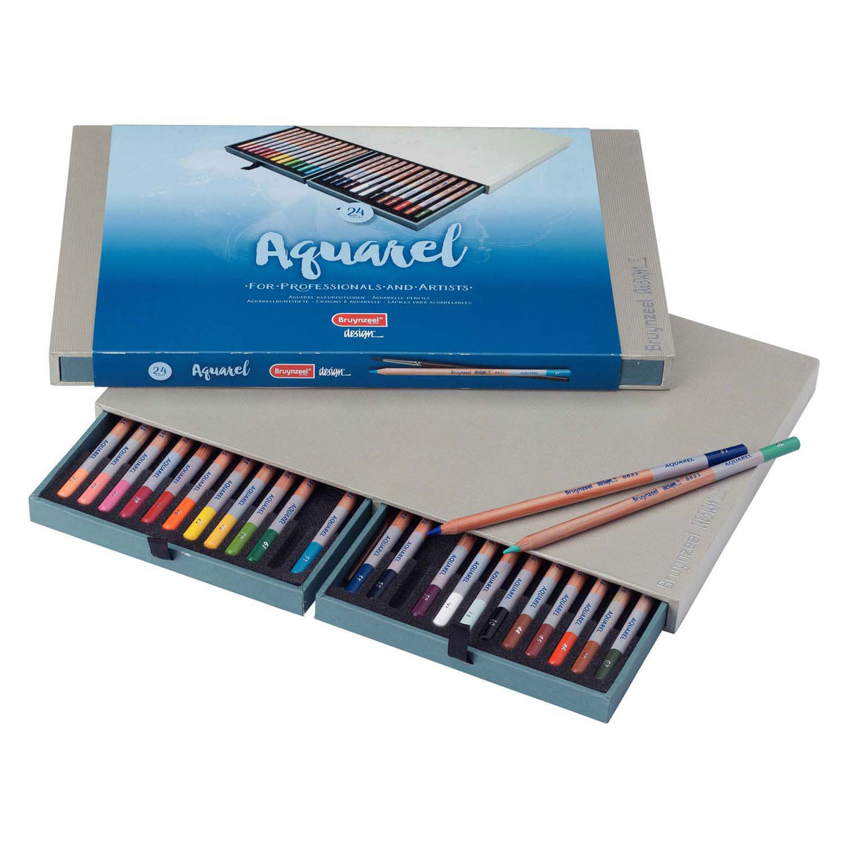 Bruynzeel lapices acuarelables caja 24