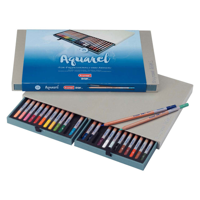 Bruynzeel lapices acuarelables caja 24