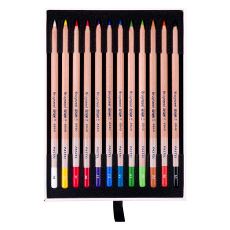 Estuche para lápices pastel diseño Bruynzeel, 12 colores